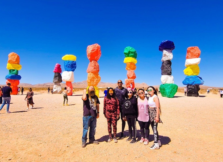 Picture 16 for Activity Las Vegas: Mojave Desert, 7 Magic Mountains, Vegas Sign Tour