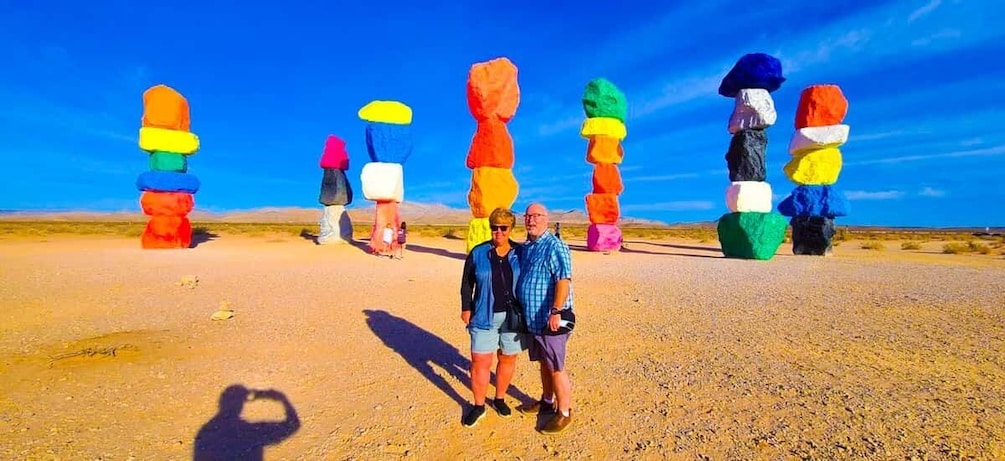 Picture 9 for Activity Las Vegas: Mojave Desert, 7 Magic Mountains, Vegas Sign Tour