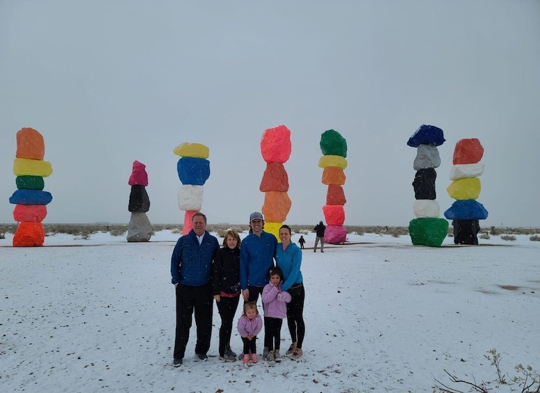 Picture 15 for Activity Las Vegas: Mojave Desert, 7 Magic Mountains, Vegas Sign Tour