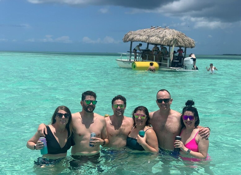 Picture 8 for Activity Key West: 4-Hour Private Sandbar Cruise on a Tiki Bar Boat