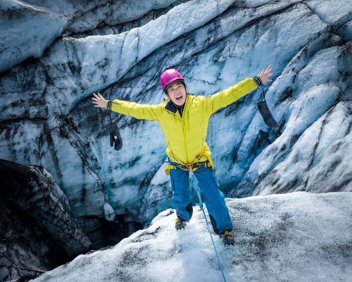 Picture 3 for Activity Reykjavík: Iconic Glacier Hike, South Coast & Waterfalls
