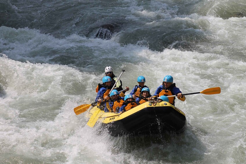 Picture 9 for Activity Val di Sole: Rafting for families on First River in Europe