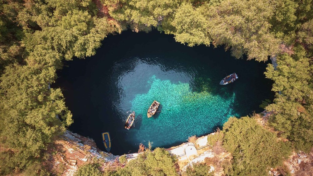 Picture 4 for Activity Kefalonia: Island Sightseeing Bus Tour with Hotel Transfer