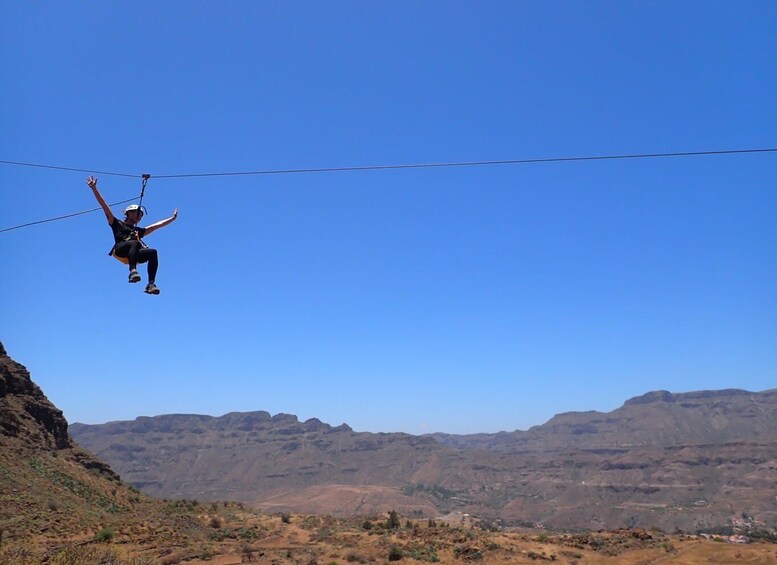 Picture 7 for Activity Gran Canaria: Zipline and Mountaineering Tour