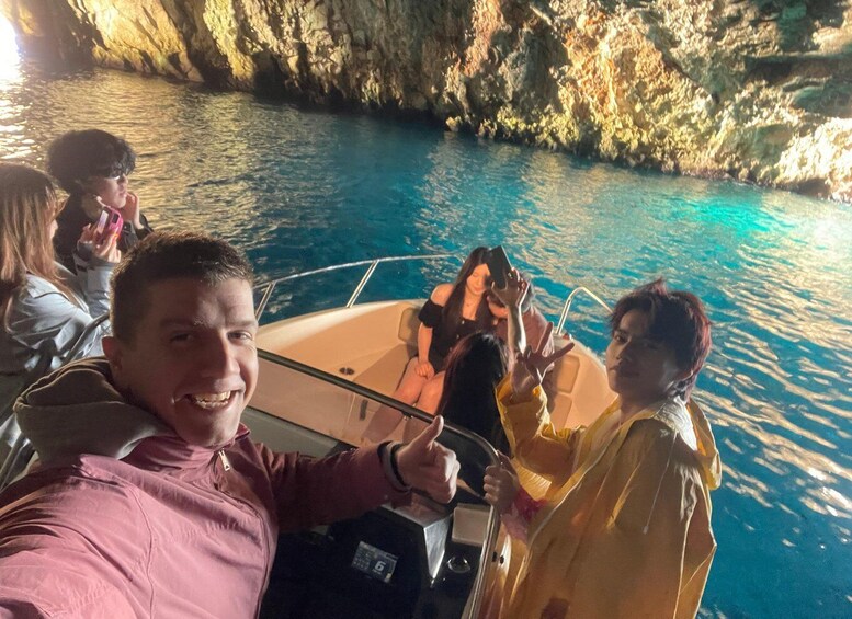 Picture 10 for Activity Kotor: Boat Cruise with Blue Cave Swim and Submarine Base