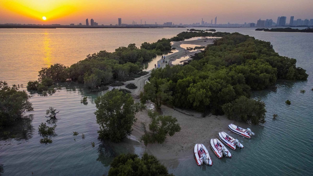 Picture 5 for Activity Abu Dhabi: Yas Island Self-Driving Guided Speedboat Tour