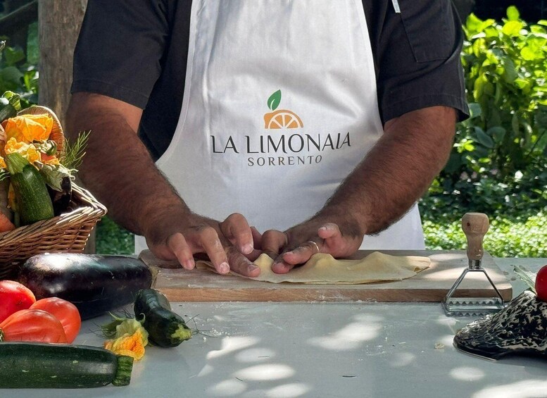 Picture 3 for Activity Sorrento: Authentic Italian Cooking Class in a Citrus Grove