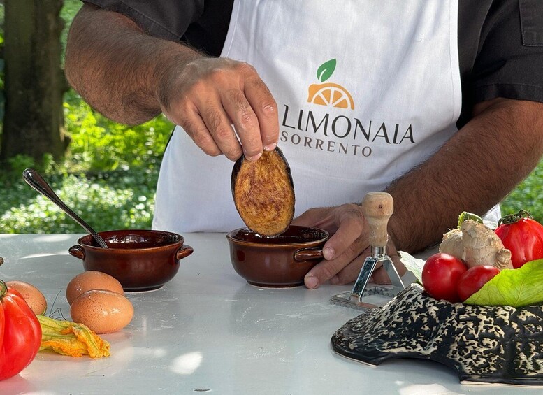 Picture 5 for Activity Sorrento: Authentic Italian Cooking Class in a Citrus Grove