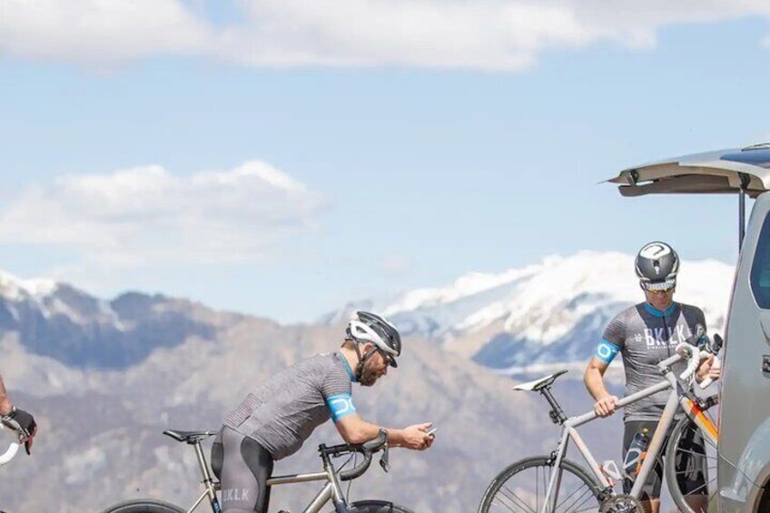 Cycling on Lake Como