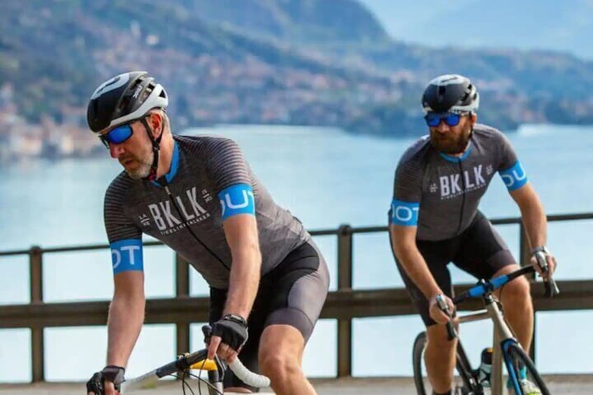 Cycling on Lake Como