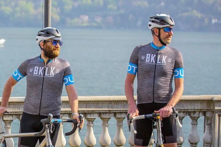 Cycling on Lake Como