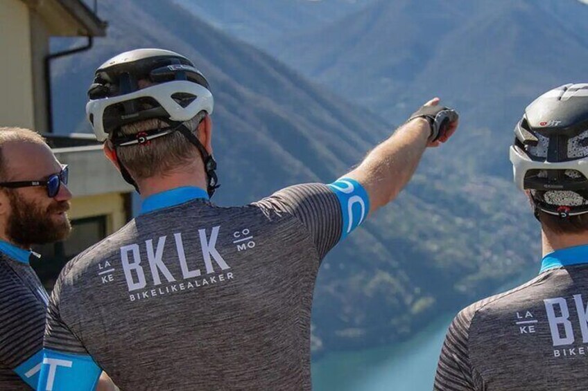 Cycling on Lake Como