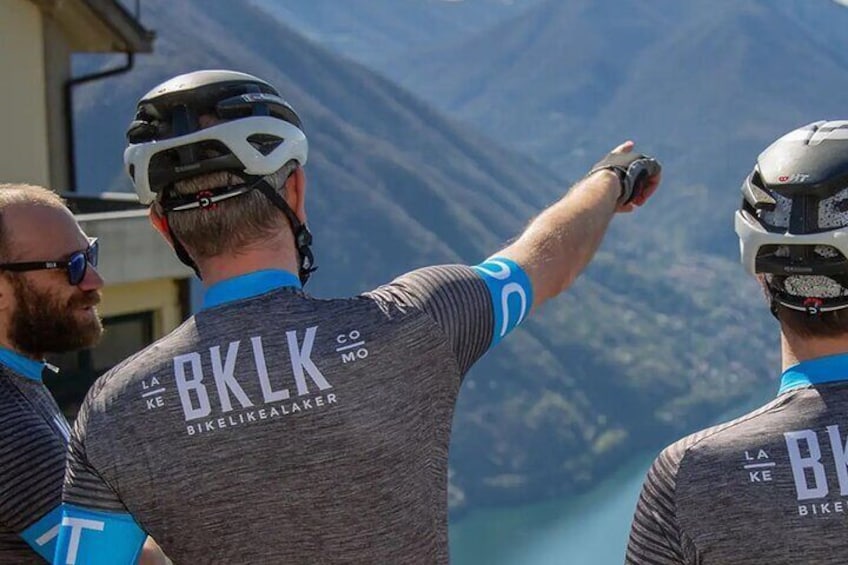 Cycling on Lake Como