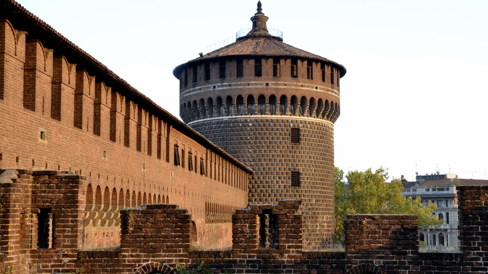 Sforza Castle in Italy 