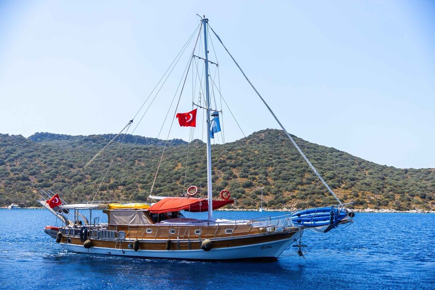Picture 1 for Activity Kas: Limanagzi Beach & Island-Hopping Boat Tour with Lunch