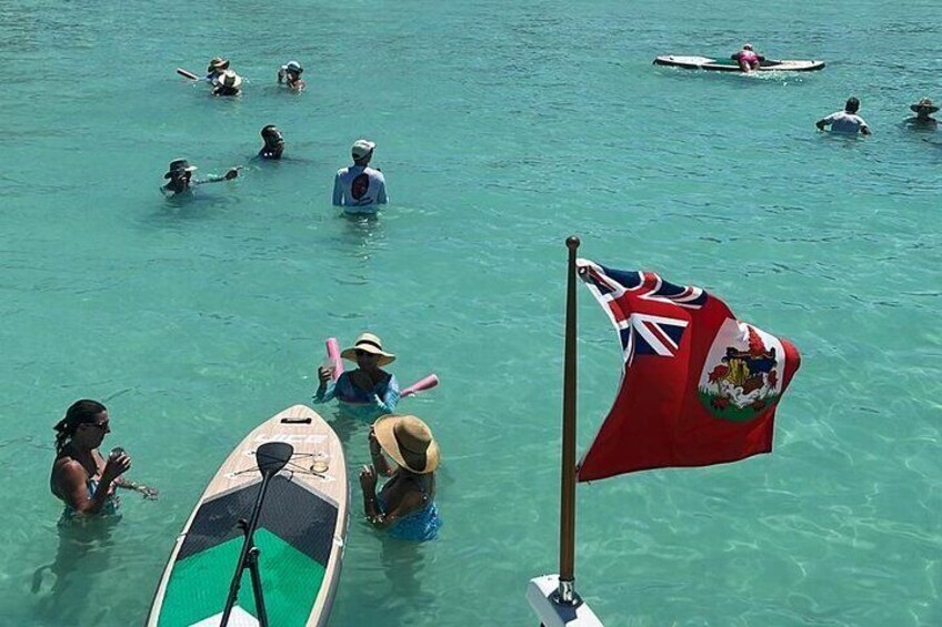 One of our groups enjoying a great day on the water