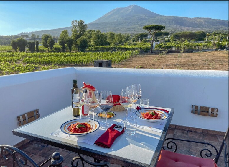 Picture 1 for Activity Mount Vesuvius: Vineyard Tour with Wine Tasting and Lunch