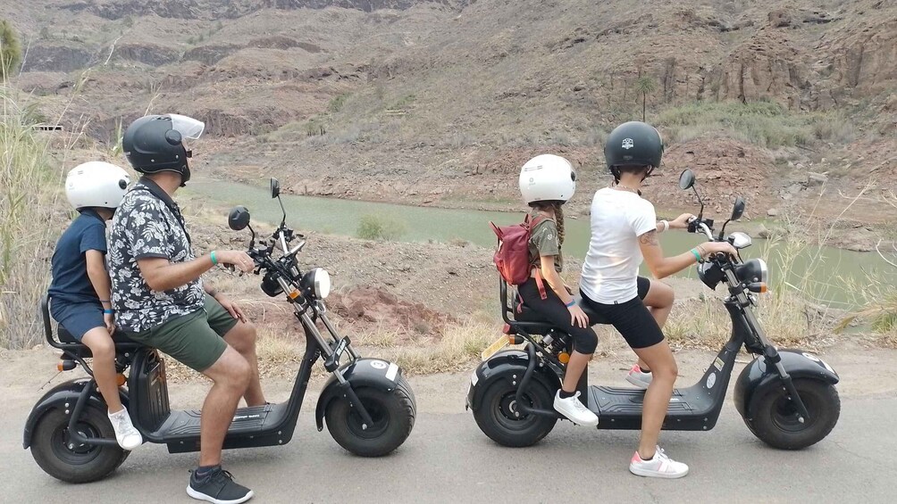 e-Scooter 2 seat City Tour : 1 hour Playa Ingles