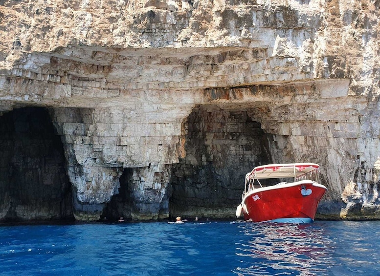 Picture 3 for Activity From Hvar: Vis Island and Blue Cave Speedboat Tour