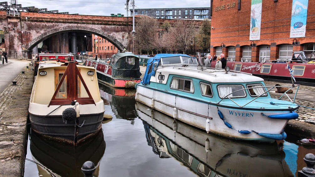 Boats in an English canal