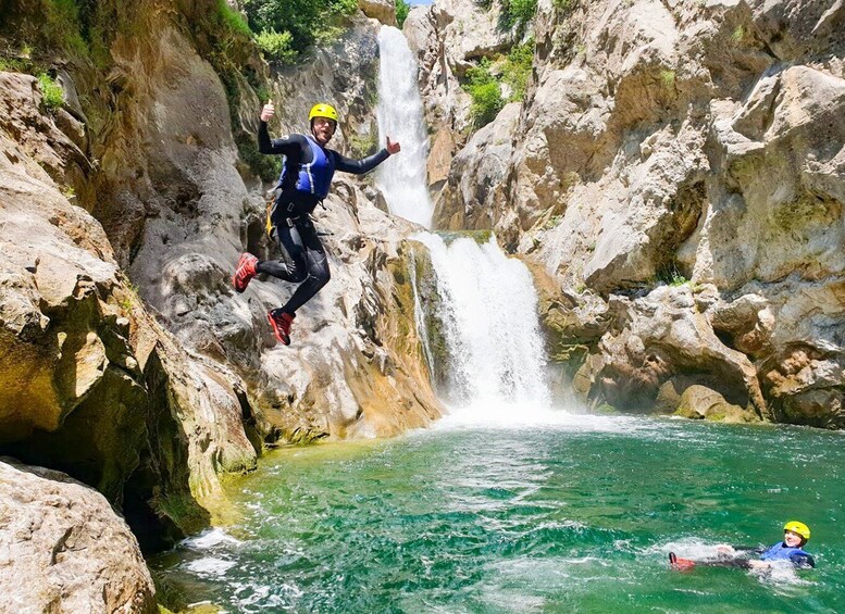 Picture 10 for Activity From Split or Zadvarje: Extreme Canyoning on Cetina River