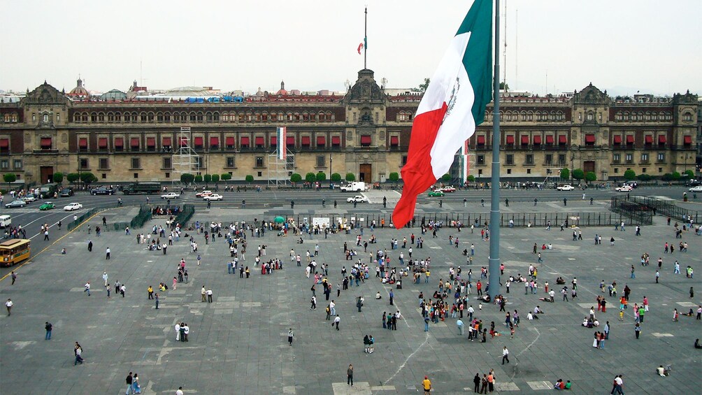 National Palace in Mexico 