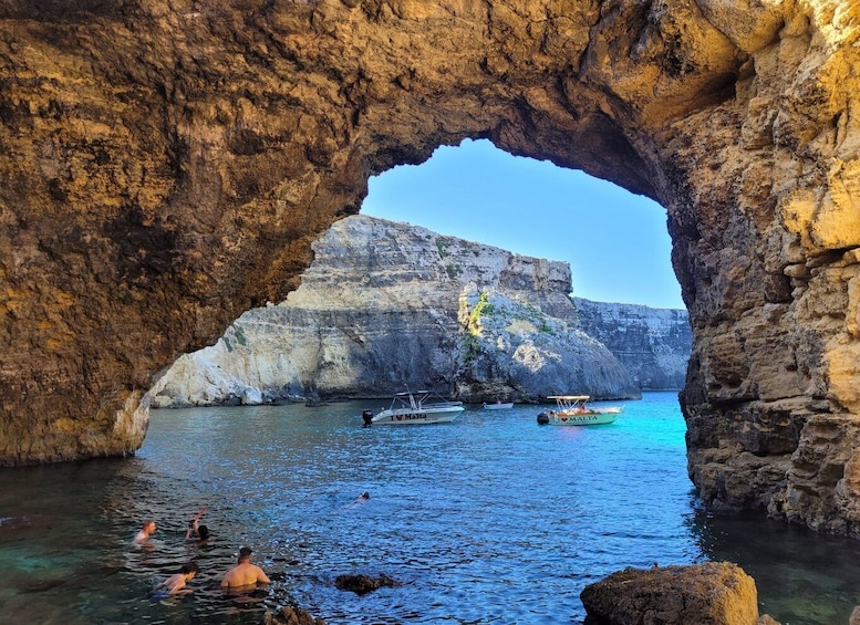 Picture 9 for Activity Malta: Comino, Blue lagoon, Crystal Lagoon Private Boat Tour