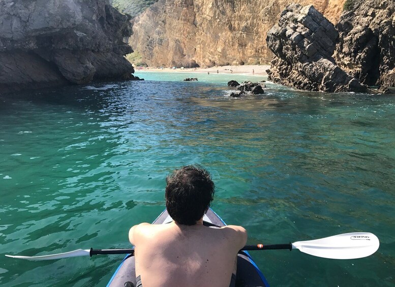 Picture 9 for Activity From Lisbon: Arrábida Natural Park Kayak Tour with Lunch