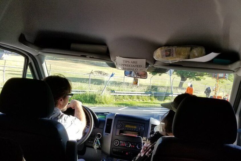 Drive back
