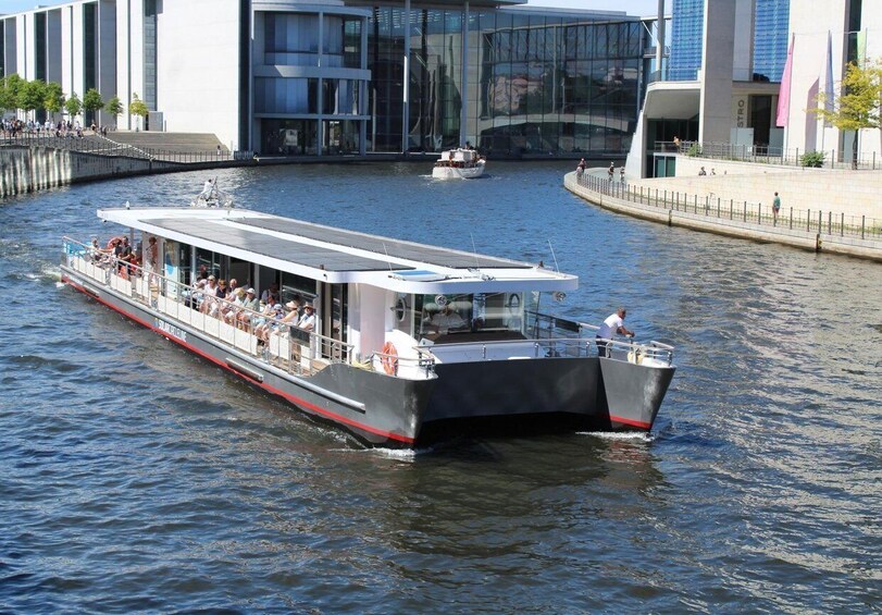 Picture 8 for Activity Berlin: East Side Gallery Spree Cruise by Solarkatamaran