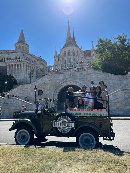 Picture 3 for Activity Budapest: Private City Tour with a Vintage Russian Jeep