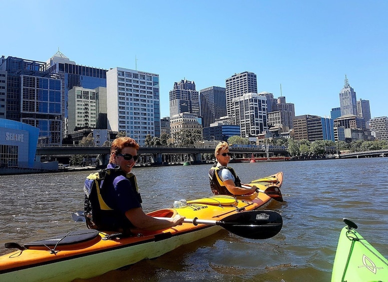 Picture 4 for Activity Melbourne: Iconic City Sights Kayak Experience