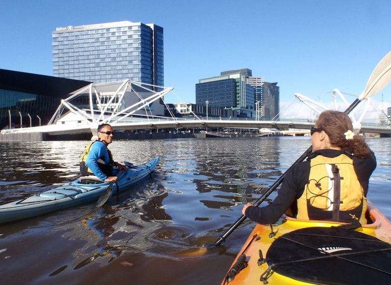 Picture 1 for Activity Melbourne: Iconic City Sights Kayak Experience