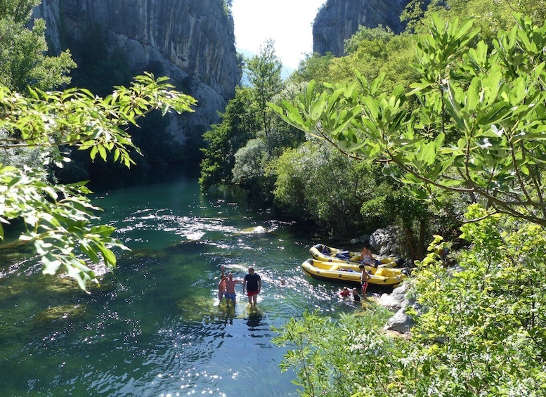 Picture 6 for Activity Cetina River: Rafting and Cliff Jumping Tour