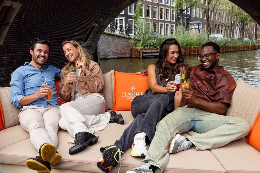 Picture 6 for Activity Amsterdam: Luxury Cruise Unlimited Drinks & Small Bite