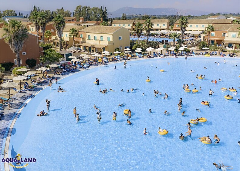 Aqualand water adventure park with Transportation