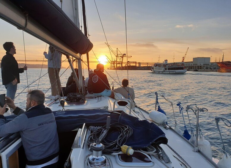 Picture 25 for Activity Lisbon: Day, Afternoon, or Sunset Boat Cruise with Wine