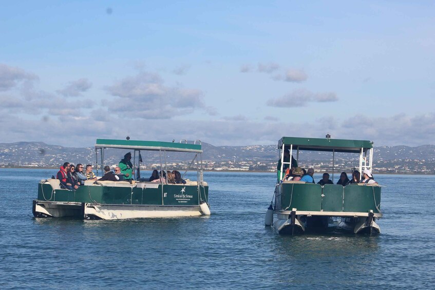 Picture 1 for Activity From Faro: 2-Island, 2-Stop Ria Formosa Catamaran Tour