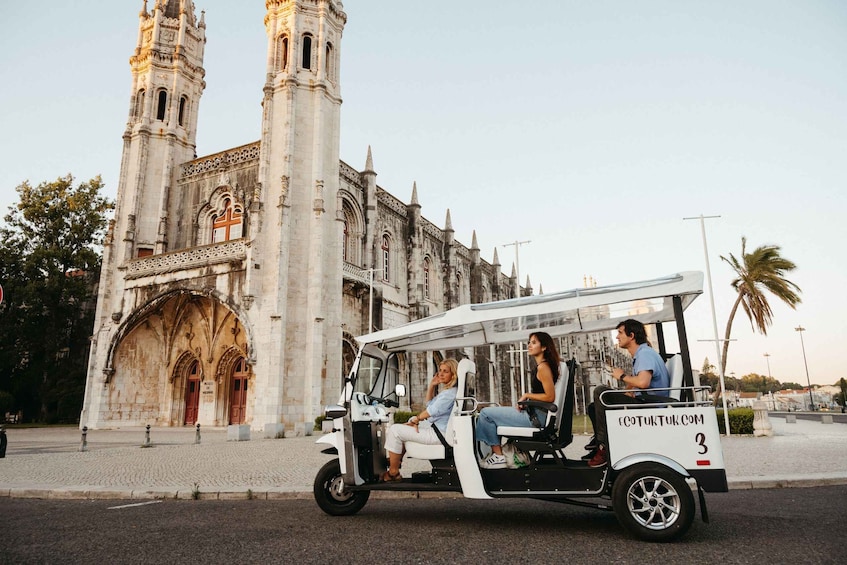 Lisbon: Private Historic Tour by Eco Tuk Tuk