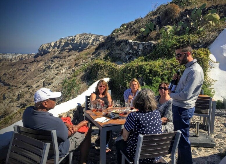Picture 12 for Activity Santorini: Guided Tour to 3 Wineries with Wine Tastings