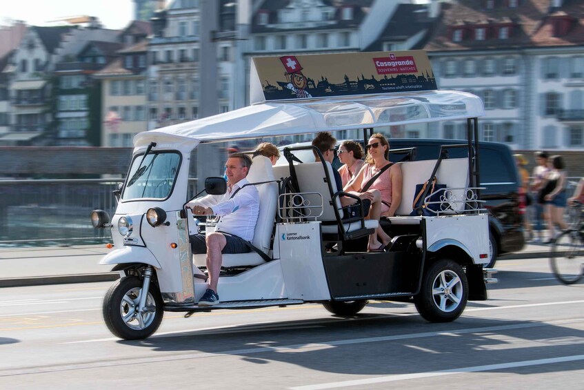 Picture 7 for Activity Lucerne: eTukTuk City Tour