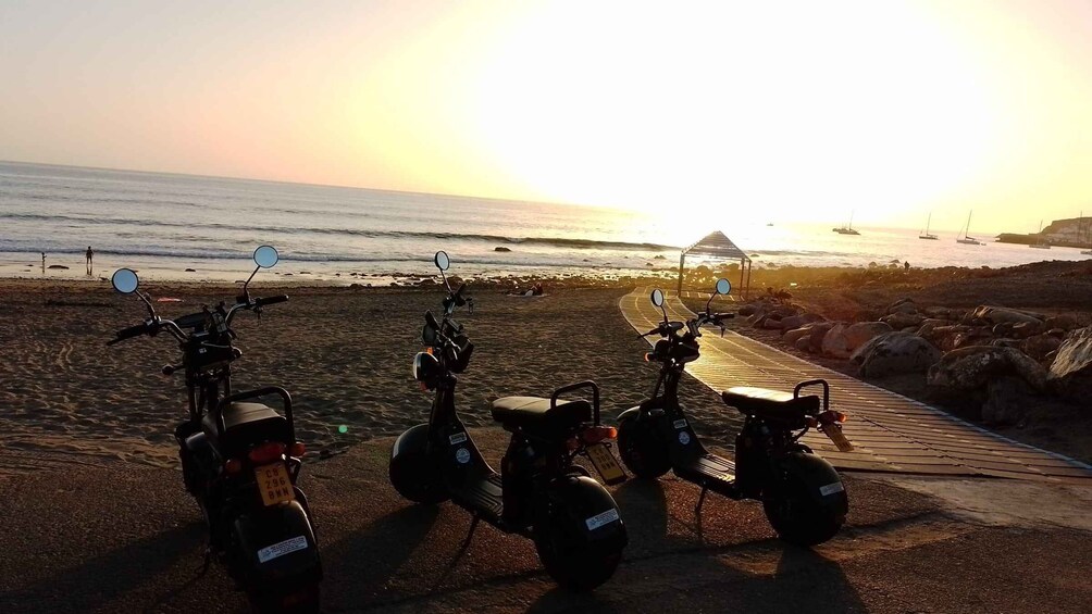 Picture 9 for Activity Maspalomas: 2-Seater Chopper E-Scooter Rental
