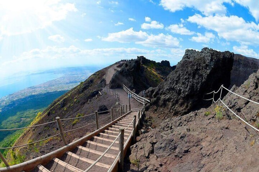 Tour Mount Vesuvius with Entry Tickets and Round Trip Transfer Included