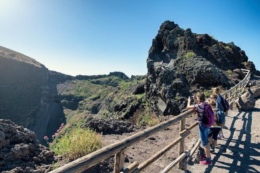 Tour Mount Vesuvius with Entry Tickets and Round Trip Transfer Included