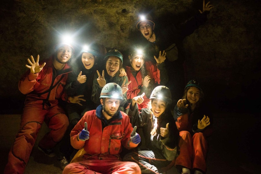 Picture 2 for Activity Budapest: Adventure Caving Tour with Guide