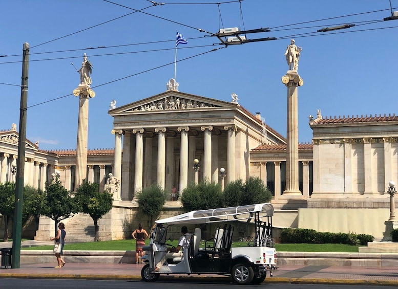Picture 3 for Activity Athens: Private 3-Hour City Tour on Eco-Friendly Tuk Tuk
