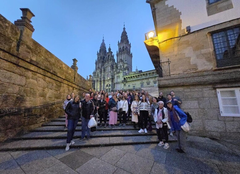 Picture 1 for Activity Santiago de Compostela: legends tour and galician dinner