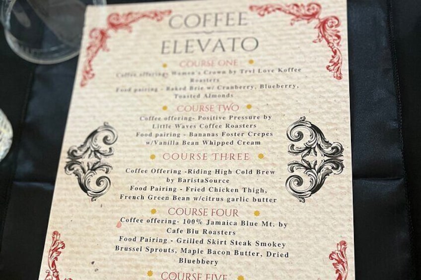 Coffee Elevato - The Experience