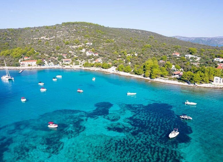 Picture 3 for Activity Trogir: Private speedboat tour to Blue Lagoon and 3 Islands