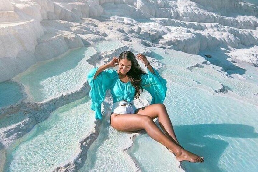 Antalya Express Pamukkale& Hierapolis Day Trip w/Lunch & Pickup